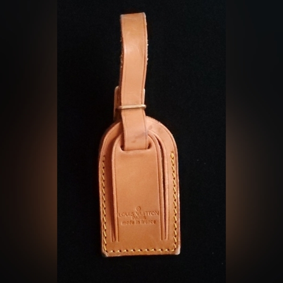 Louis Vuitton Accessories - Louis Vuitton Leather Luggage Tag